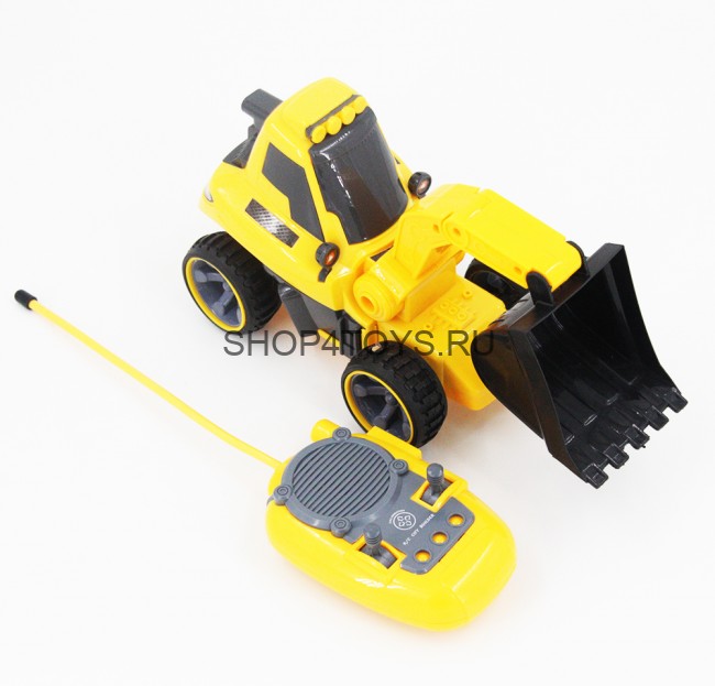 Радиоуправляемый трактор с ковшом для малышей 1:18 - 7777-08 Радиоуправляемый трактор с ковшом для малышей 1:18 - 7777-08