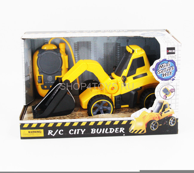 Радиоуправляемый трактор с ковшом для малышей 1:18 - 7777-08 Радиоуправляемый трактор с ковшом для малышей 1:18 - 7777-08