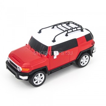 Радиоуправляемая машина Toyota FJ Cruiser Red 1:24 - 27055 Радиоуправляемая машина FJ Cruiser Red 1:24 - 27055 - это Toyota FJ Cruiser на пульте радиоуправления, который станет желанным подарком для любого любителя радиоуправляемых моделей.