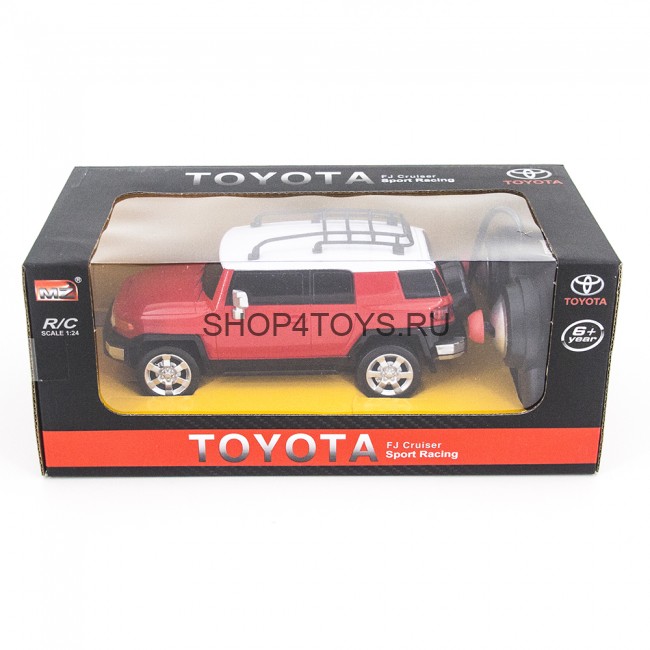 Радиоуправляемая машина Toyota FJ Cruiser Red 1:24 - 27055 Радиоуправляемая машина Toyota FJ Cruiser Red 1:24 - 27055