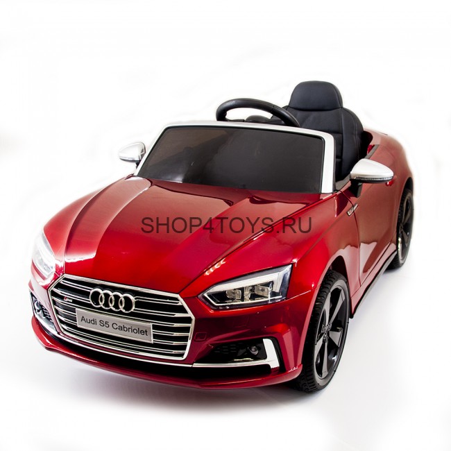 Детский электромобиль Audi S5 Cabriolet LUXURY 2.4G - Red - HL258-LUX-R Детский электромобиль Audi S5 Cabriolet LUXURY 2.4G - Red - HL258-LUX-R
