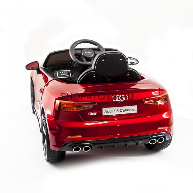 Детский электромобиль Audi S5 Cabriolet LUXURY 2.4G - Red - HL258-LUX-R Детский электромобиль Audi S5 Cabriolet LUXURY 2.4G - Red - HL258-LUX-R