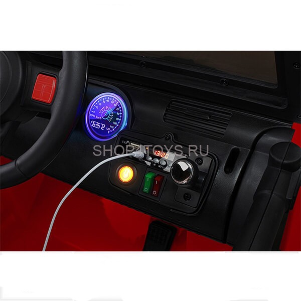 Радиоуправляемый красный джип Wrangler 2WD 2.4G - WXE1688