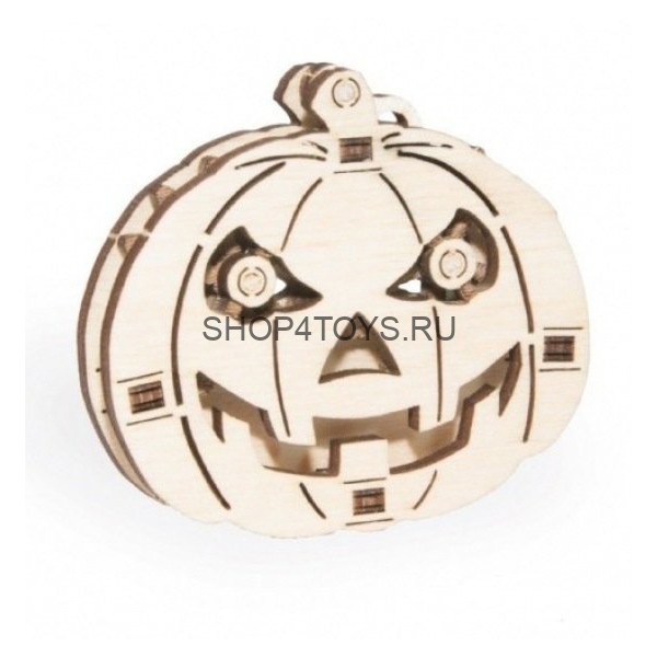 3D-пазл из дерева Wood Trick Вудик Тыква - 1234-W2 3D-пазл из дерева Wood Trick Вудик Тыква - 1234-W2