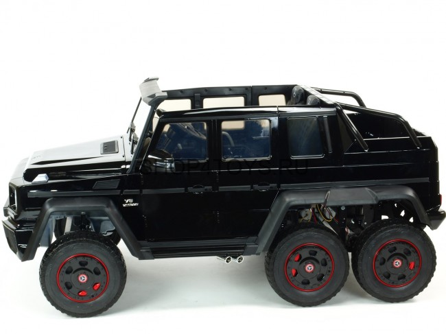 Двухместный электромобиль Mercedes Benz G63 6x6 4WD - ABL1801-BLACK-PAINT Двухместный электромобиль Mercedes Benz G63 6x6 4WD - ABL1801-BLACK-PAINT