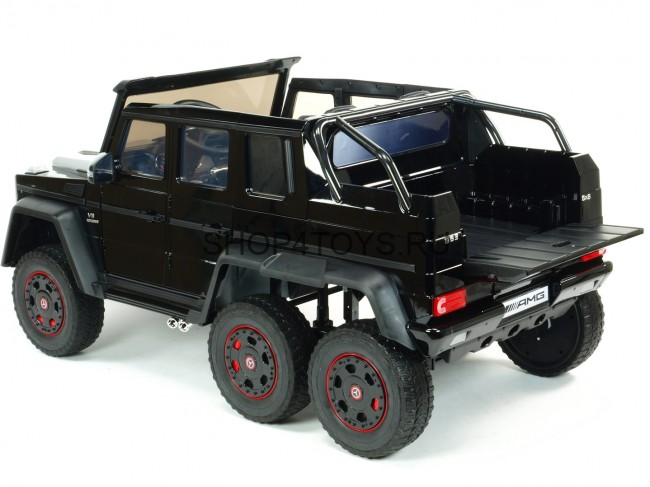 Двухместный электромобиль Mercedes Benz G63 6x6 4WD - ABL1801-BLACK-PAINT Двухместный электромобиль Mercedes Benz G63 6x6 4WD - ABL1801-BLACK-PAINT