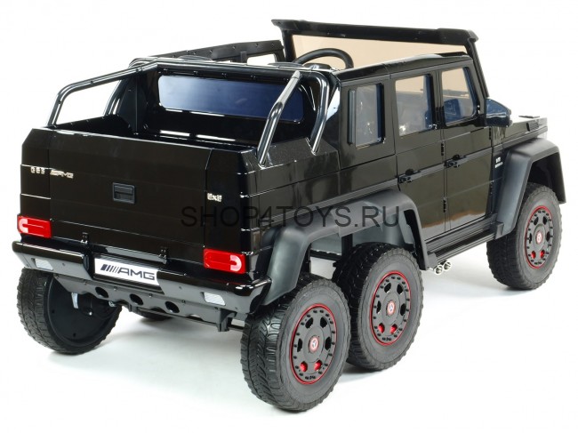 Двухместный электромобиль Mercedes Benz G63 6x6 4WD - ABL1801-BLACK-PAINT Двухместный электромобиль Mercedes Benz G63 6x6 4WD - ABL1801-BLACK-PAINT