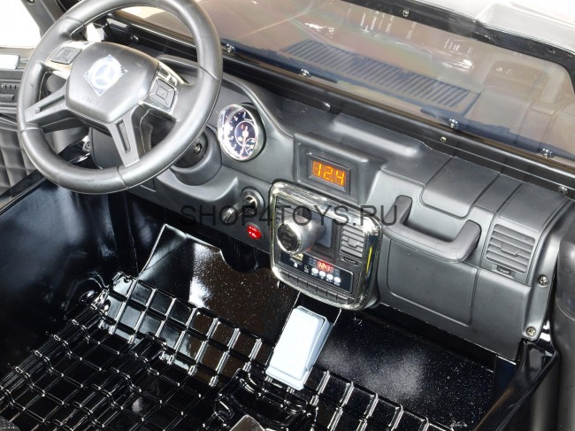 Двухместный электромобиль Mercedes Benz G63 6x6 4WD - ABL1801-BLACK-PAINT Двухместный электромобиль Mercedes Benz G63 6x6 4WD - ABL1801-BLACK-PAINT