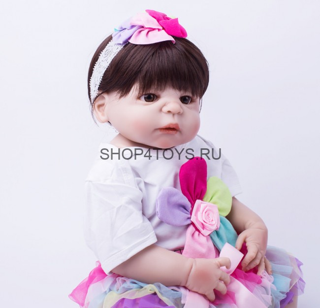 Кукла силиконовая девочка реборн Аля Кукла силиконовая девочка реборн Аля