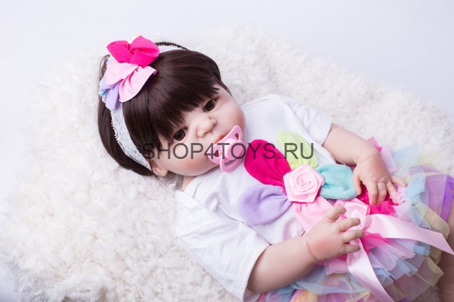 Кукла силиконовая девочка реборн Аля Кукла силиконовая девочка реборн Аля
