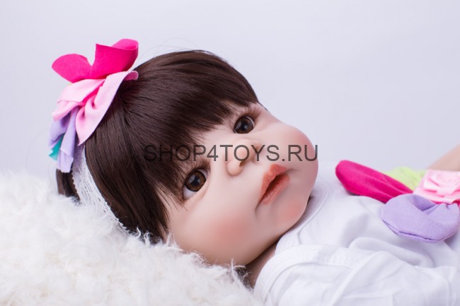 Кукла силиконовая девочка реборн Аля Кукла силиконовая девочка реборн Аля