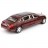Металлическая модель Mercedes-Benz S600 Pullman Red (свет, звук, инерция) - M923T-6