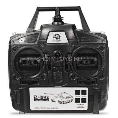 Радиоуправляемый танк Heng Long Russia КВ-1 1:16 (ИК+Пневмо) 2.4G - 3878-1 V6.0