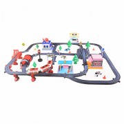 Железная дорога с мостом, тоннелем и дорожными знаками - ST001 Железная дорога с мостом, тоннелем и дорожными знаками - ST001