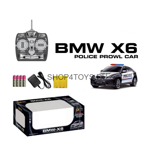 Радиоуправляемый полицейский джип BMW X6 - 866-1401PB