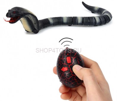 Радиоуправляемый робот ZF Змея-кобра черная с белым - ZF-8808A Радиоуправляемый робот ZF Змея-кобра черная с белым - ZF-8808A