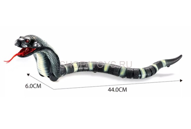 Радиоуправляемый робот ZF Змея-кобра черная с белым - ZF-8808A Радиоуправляемый робот ZF Змея-кобра черная с белым - ZF-8808A