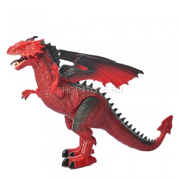 Интерактивный красный дракон (свет, звук, ходит) - RS6153 Интерактивный красный дракон (свет, звук, ходит) - RS6153