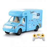 Радиоуправляемая машина Double E синяя сцена на колесах 1:18 2.4G - E669-003-BLUE Радиоуправляемая машина Double E синяя сцена на колесах 1:18 2.4G - E669-003-BLUE