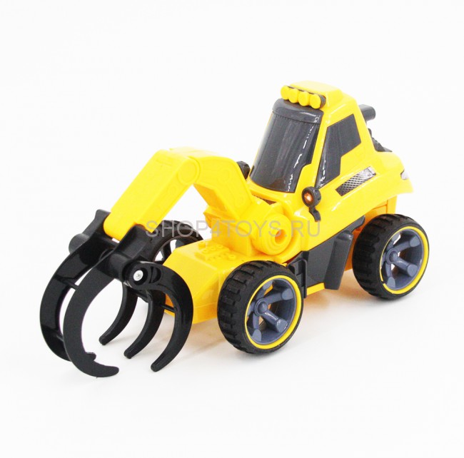 Радиоуправляемый трактор с куном для малышей 1:18 - 7777-09 Радиоуправляемый трактор с куном для малышей 1:18 - 7777-09