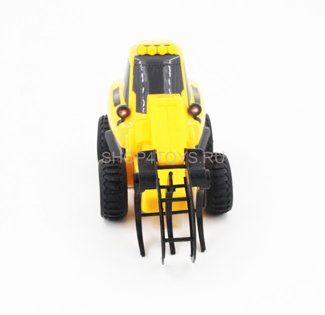 Радиоуправляемый трактор с куном для малышей 1:18 - 7777-09 Радиоуправляемый трактор с куном для малышей 1:18 - 7777-09