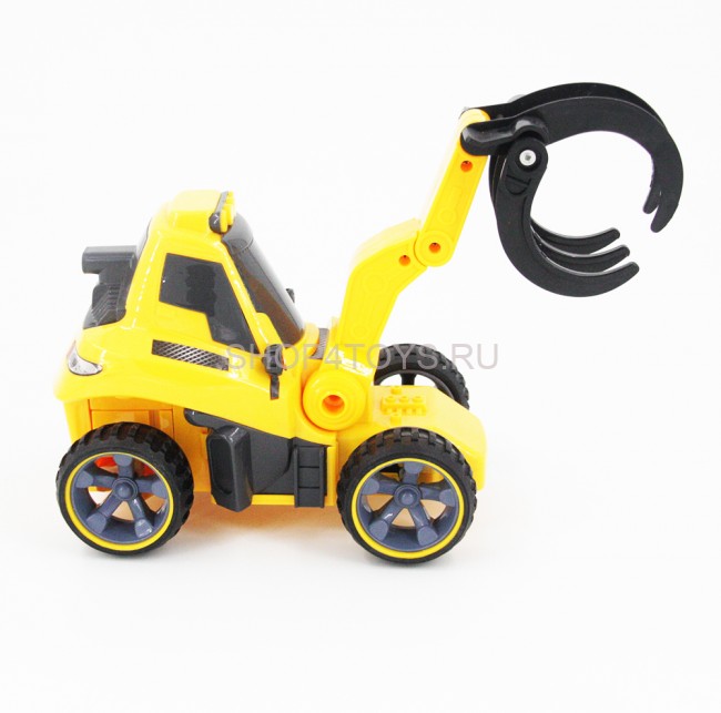 Радиоуправляемый трактор с куном для малышей 1:18 - 7777-09 Радиоуправляемый трактор с куном для малышей 1:18 - 7777-09