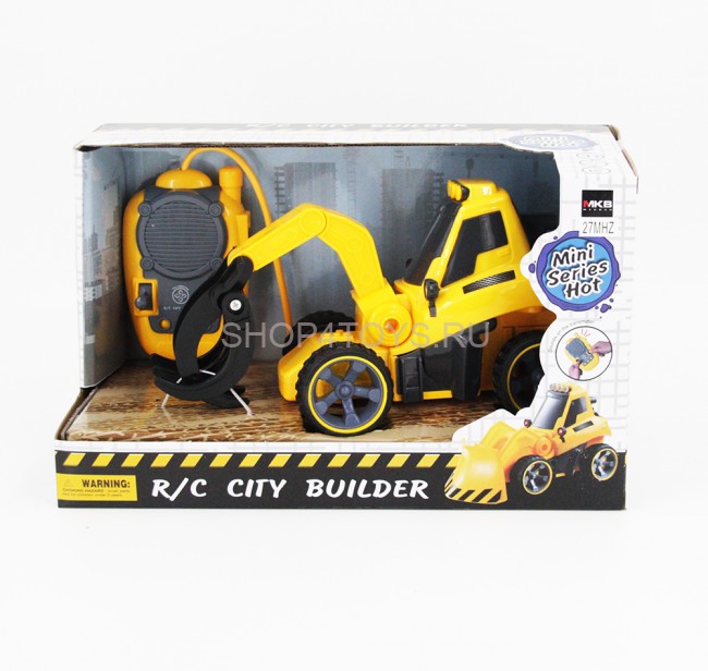 Радиоуправляемый трактор с куном для малышей 1:18 - 7777-09 Радиоуправляемый трактор с куном для малышей 1:18 - 7777-09