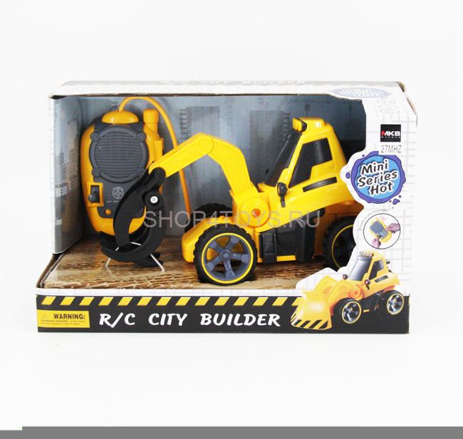 Радиоуправляемый трактор с куном для малышей 1:18 - 7777-09 Радиоуправляемый трактор с куном для малышей 1:18 - 7777-09