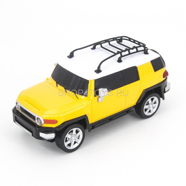 Радиоуправляемая машина Toyota FJ Cruiser Yellow 1:24 - 27055-Y Радиоуправляемая машина Toyota FJ Cruiser Yellow 1:24 - 27055-Y