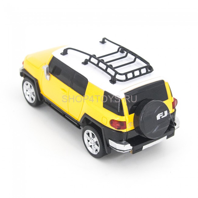 Радиоуправляемая машина Toyota FJ Cruiser Yellow 1:24 - 27055-Y Радиоуправляемая машина Toyota FJ Cruiser Yellow 1:24 - 27055-Y