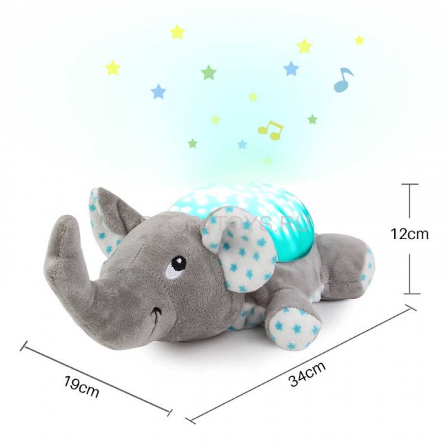 Игрушка-ночник Милые зверята Слоник ZYB-B2753-3 Игрушка-ночник Милые зверята Слоник ZYB-B2753-3