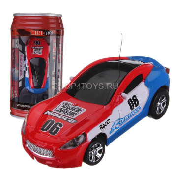 Радиоуправляемая микромашина в банке - 9803 Мини-машинки масштаба 1:63 на пульте радиоуправлении!