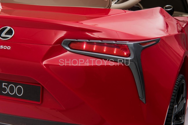 Детский электромобиль Lexus LC500 12V - JE1618-RED-PAINT Детский электромобиль Lexus LC500 12V - JE1618-RED-PAINT