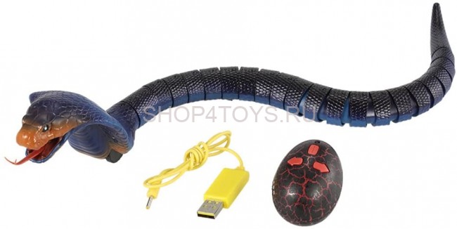 Радиоуправляемый робот ZF Змея-кобра синяя - ZF-8808B Радиоуправляемый робот ZF Змея-кобра синяя - ZF-8808B