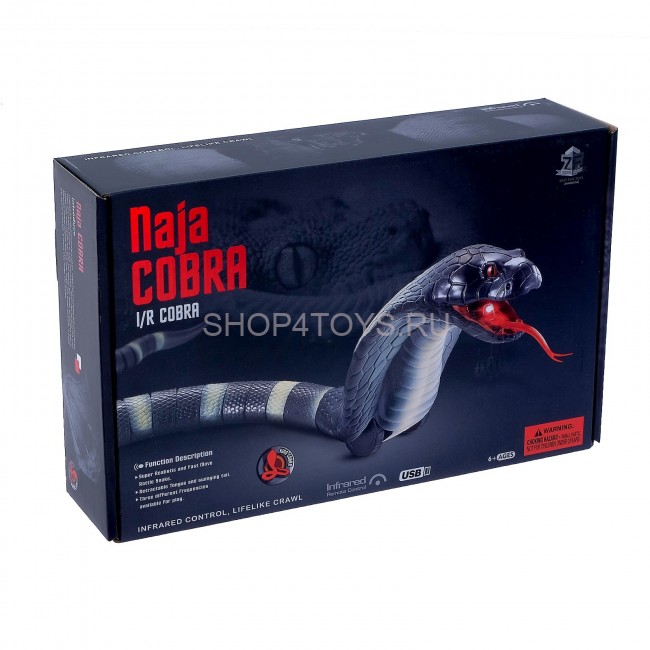 Радиоуправляемый робот ZF Змея-кобра синяя - ZF-8808B Радиоуправляемый робот ZF Змея-кобра синяя - ZF-8808B