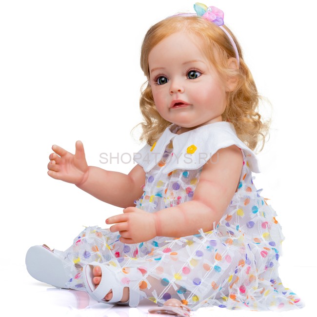 Реборн силиконовая девочка Лера