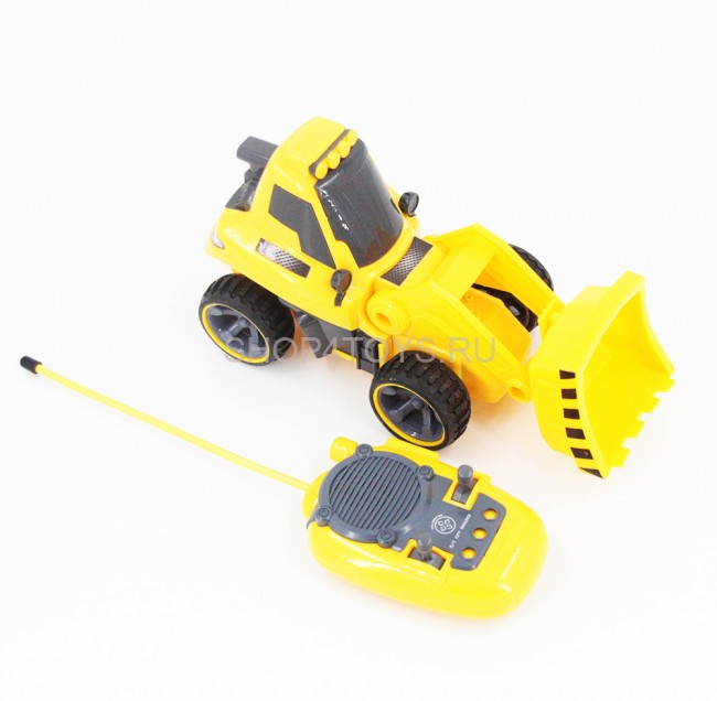 Радиоуправляемый трактор с лопатой для малышей 1:18 - 7777-04 Радиоуправляемый трактор с лопатой для малышей 1:18 - 7777-04