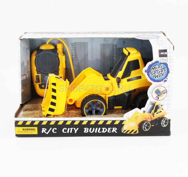 Радиоуправляемый трактор с лопатой для малышей 1:18 - 7777-04 Радиоуправляемый трактор с лопатой для малышей 1:18 - 7777-04