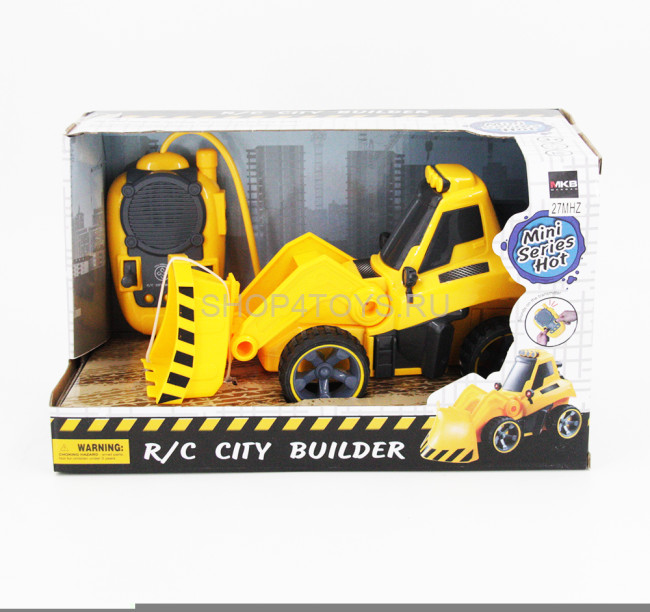 Радиоуправляемый трактор с лопатой для малышей 1:18 - 7777-04 Радиоуправляемый трактор с лопатой для малышей 1:18 - 7777-04