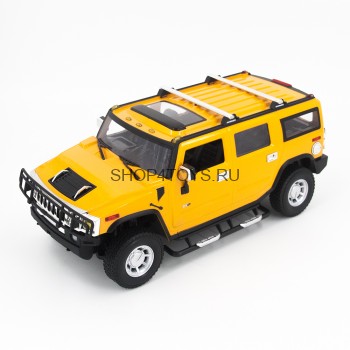 Радиоуправляемая машина Hummer H2 Yellow 1:14 - MZ-2026-Y Радиоуправляемая модель автомобиля Hummer H2 1:14. Официально лицензированный кузов с точностью повторяет форму и детали настоящего автомобиля, а всё необходимое для запуска уже включено в комплект