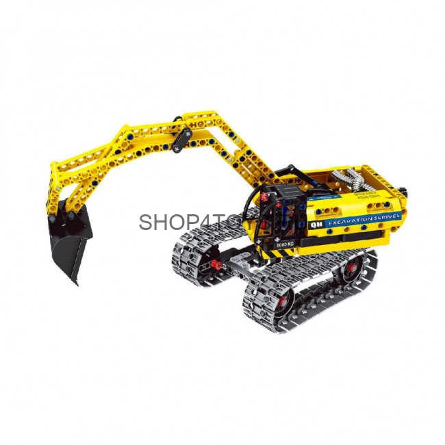 Конструктор 2 в 1 (экскаватор и робот) QiHui Technics 342 детали - QH6801
