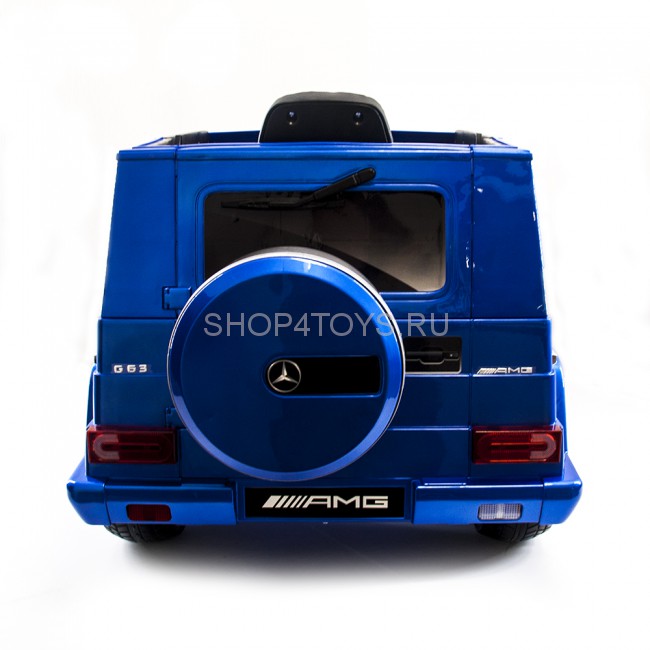 Детский электромобиль Mercedes Benz G63 LUXURY 2.4G - Blue - HL168-LUX
