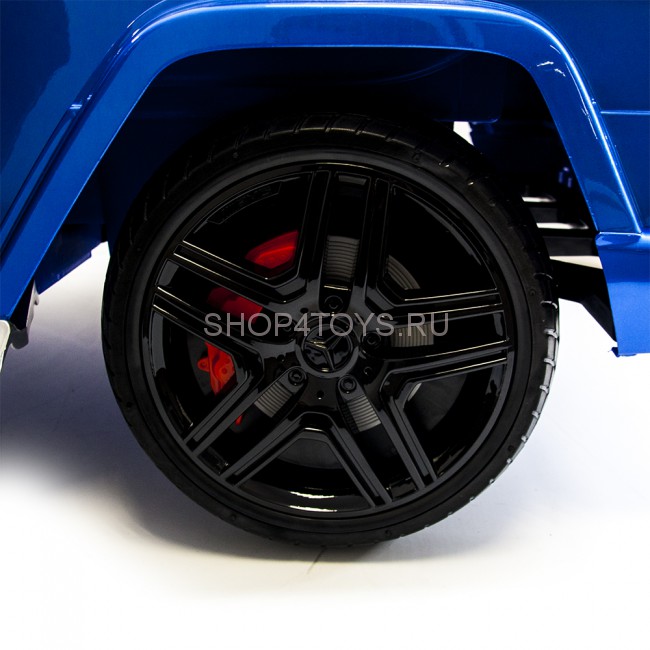 Детский электромобиль Mercedes Benz G63 LUXURY 2.4G - Blue - HL168-LUX