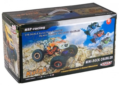 Радиоуправляемый краулер HSP Kulak Electric Crawler 4WD 1:18 - 94680T2 - 2.4G Радиоуправляемый краулер HSP Kulak Electric Crawler 4WD 1:18 - 94680T2 - 2.4G