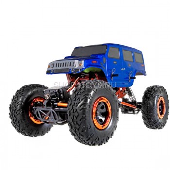 Радиоуправляемый краулер HSP Kulak Electric Crawler 4WD 1:18 - 94680T2 - 2.4G Полностью готовый комплект радиоуправляемого внедорожника с огромными ходами подвески для максимального бездорожья с электродвигателем серии 260.