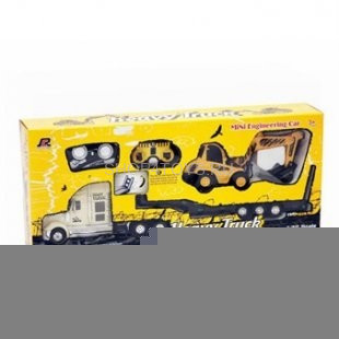 Радиоуправляемый автовоз с экскаватором QY0233B Радиоуправляемый автовоз с экскаватором QY0233B