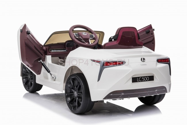 Детский электромобиль Lexus LC500 12V - JE1618-WHITE Детский электромобиль Lexus LC500 12V - JE1618-WHITE