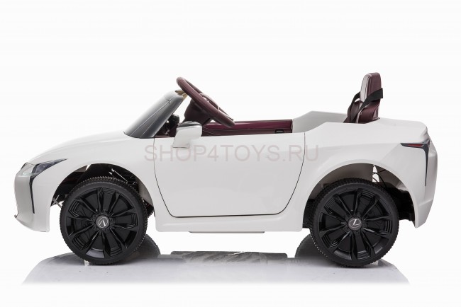 Детский электромобиль Lexus LC500 12V - JE1618-WHITE Детский электромобиль Lexus LC500 12V - JE1618-WHITE