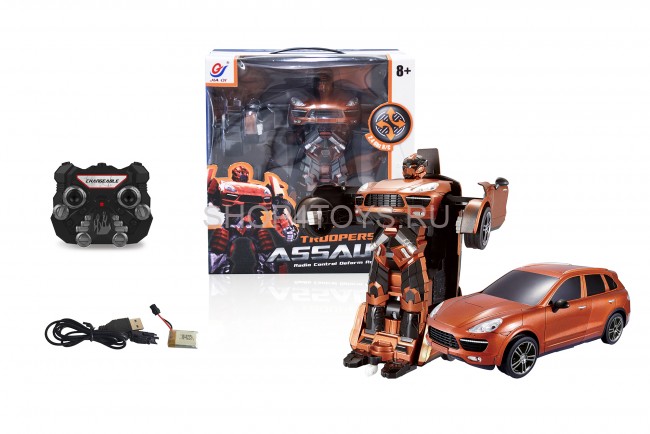 Радиоуправляемый робот-трансформер JQ Troopers Assault - TT664