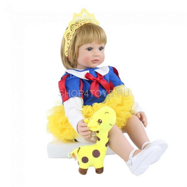 Реборн большая девочка Снежана